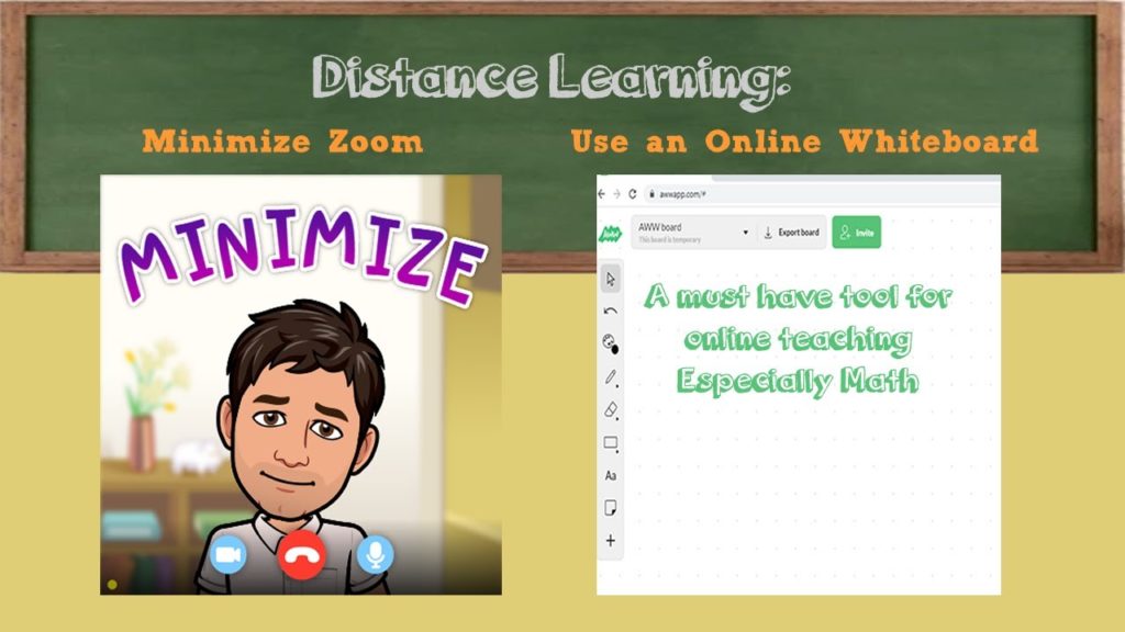 Minimize Zoom AWW Board